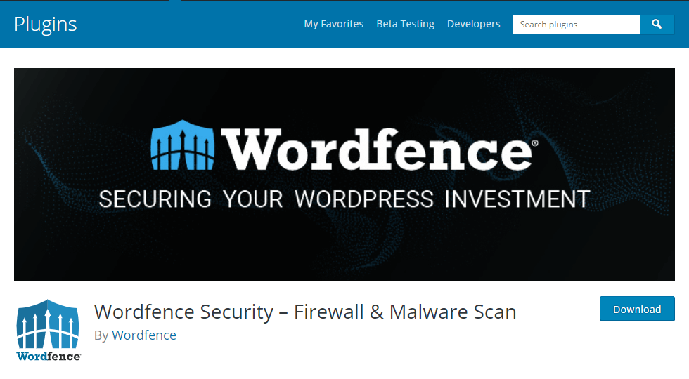 WordPress安全插件推薦Wordfence Security WordPress安全插件推薦Wordfence Security